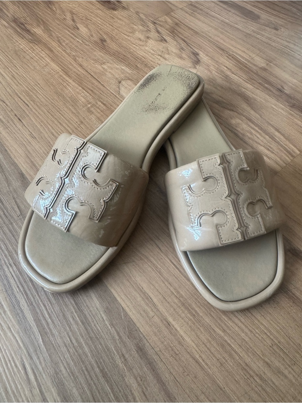 Tory Burch Double T Sport Slides